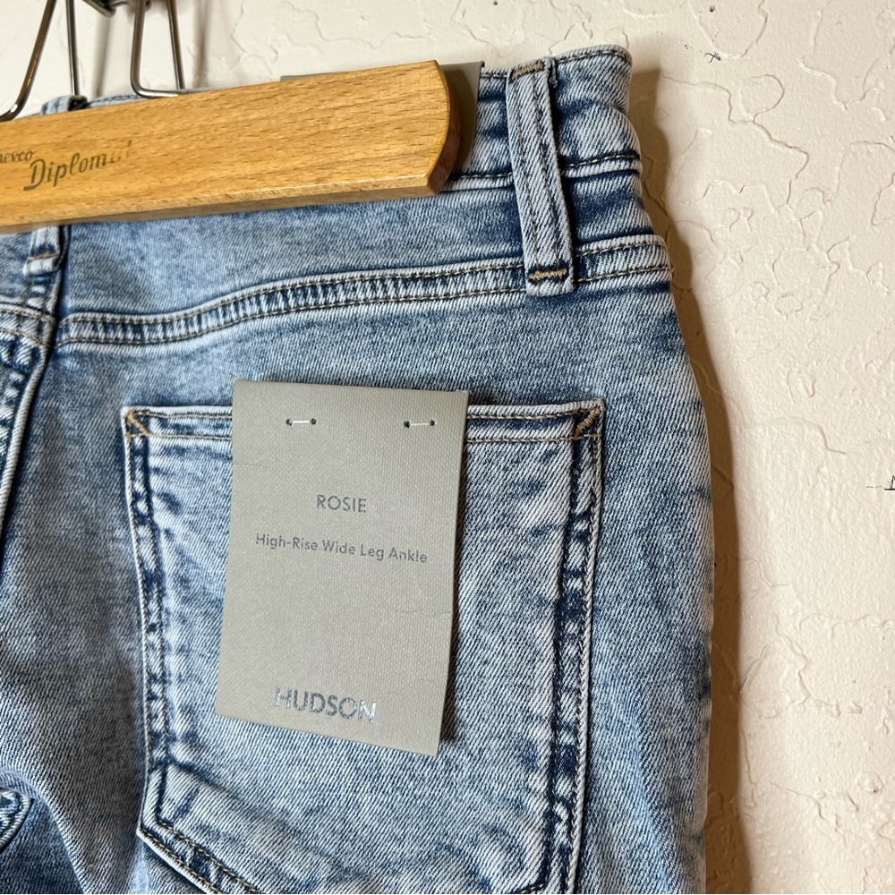Hudsons Jeans Rosie Light Wash Women's Blue Jeans size 26 NWT - Picture 9 of 11